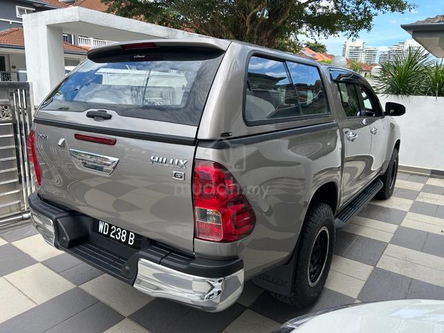 2016 Toyota HILUX 2.4 G (A) Leather Canopy DashCam - 2