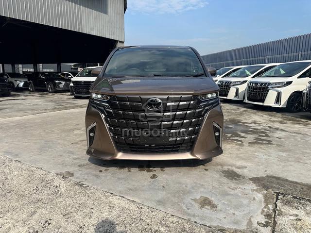 2025 Toyota ALPHARD 2.5 Z GOLD COLOUR HUD DIM BSM - 3