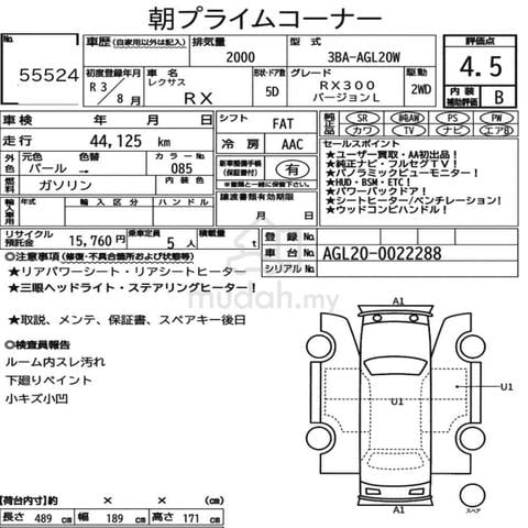 2021 LEXUS RX300 Luxury. SUNROOF. BROWN SEAT - 2