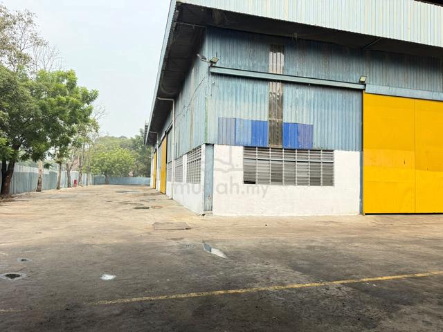 Factory Warehouse bu 50ksf with Power 1400amp West Port Klang for rent 1