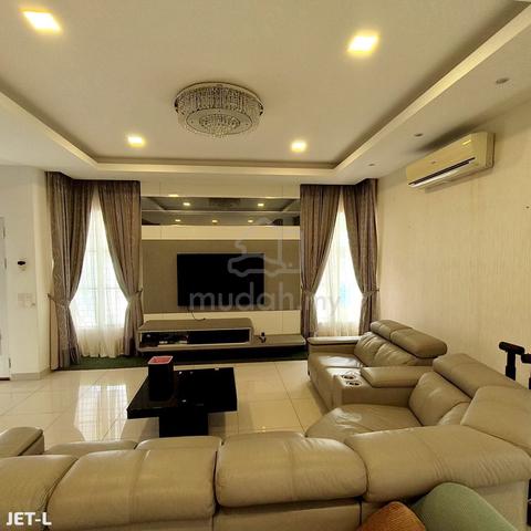 FULLY RENO & EXTENDED !! 34x80 5+1R5B Setia Damai 15 Double Sty Semi-D 1