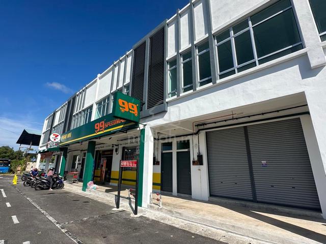 (FACING MAINROAD) 2stry Shop Pusat Perniagaan Delima, Parit Buntar 1