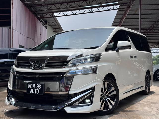 2018 Toyota VELLFIRE 3.5 VL GGH30W (A)3YRS WARANTY - 3