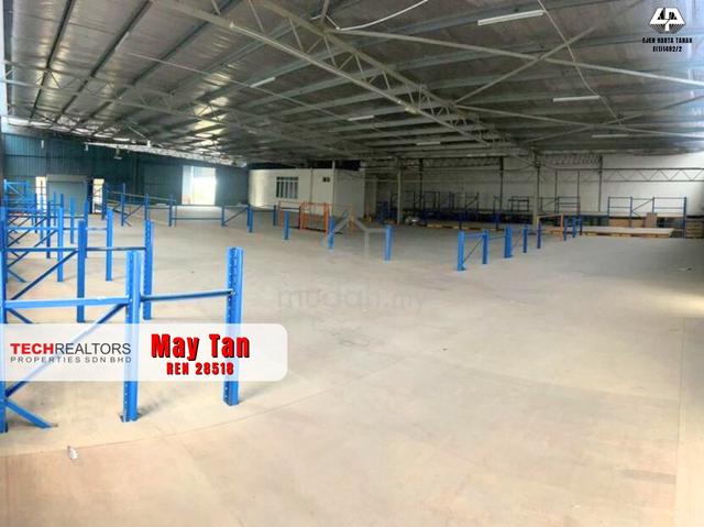 Kulim HI TECH Taman Industri Waja CORNER 1.5 Storey Semi D Factory BKE 1