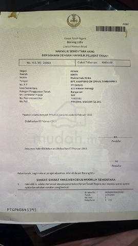 lot banglo 1