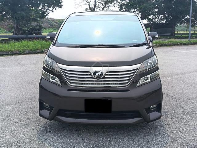 2011 Toyota VELLFIRE 2.4 ZG POWER BOOT ORI MILE - 2