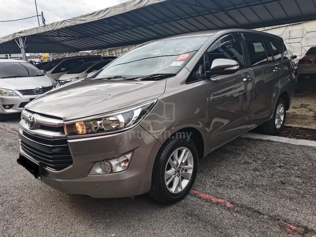 2017 Toyota INNOVA 2.0 G (A) BEST DEAL - 2