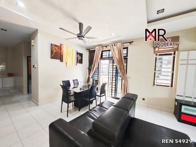 OPEN FACING @ Double Storey Semi-D House Perdana Heights FOR RENT 1
