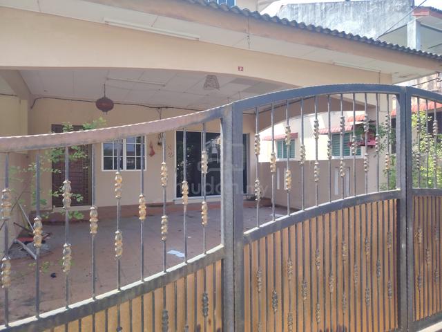 1,400sf 💕depan PADANG DOUBLE STY  TAMAN TEKKAH PERMAI AULONG TPG 1