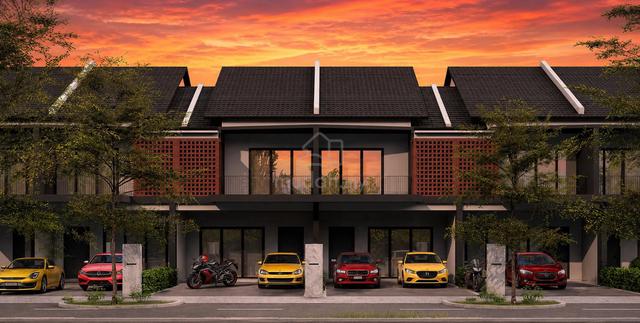 Rumah Teres Dua Tingkat di Lunas Kedah 1