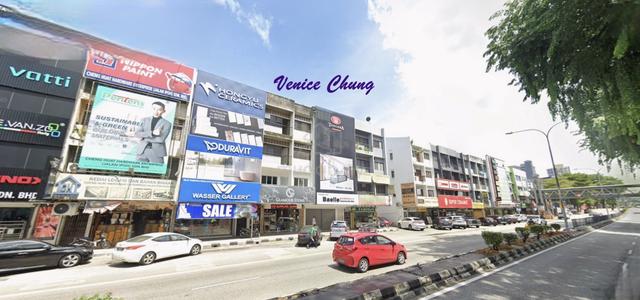 ‼️FACING MAIN ROAD🔥With Lift 4 Storey Shop Building Jalan Ipoh KL💥 1