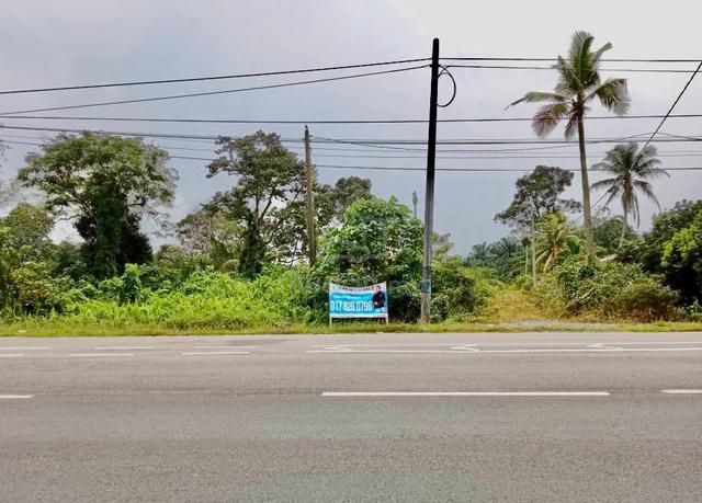 Land facing mainroad for sale Pulai Sebatang, Pontian 1