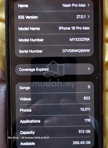 Pristine Iphone 16 pro max 512gb - photo 2 of 5