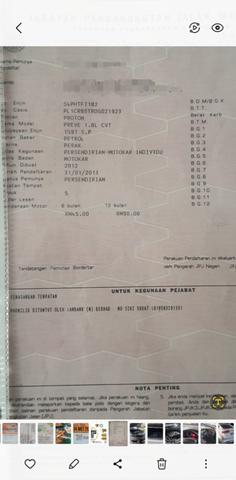 2012 Proton PREVE 1.6 EXECUTIVE (A) - 2