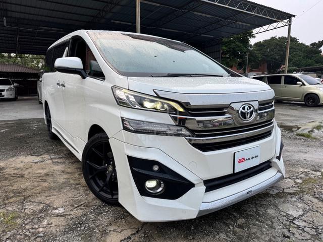 Toyota Vellfire 2.5 Modellista Local CBU Unit - 2