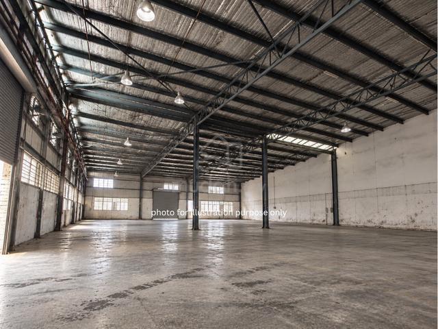 1 Acre Detach Factory @ Tampoi MEDIUM 1200AMP, bua43560sf Near HIGHWAY 1