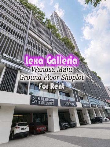 Lexa Galleria Wangsa Maju Ground Floor Facing Main Road Ready For Rent 1