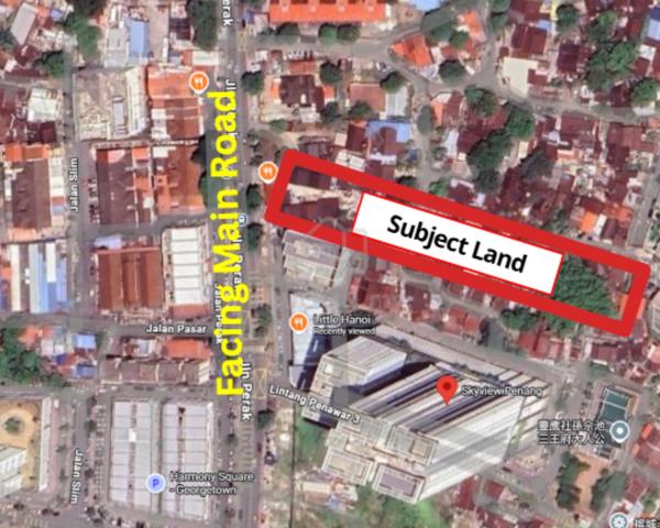 Jalan Perak Land For Sale - Jelutong Penang 1