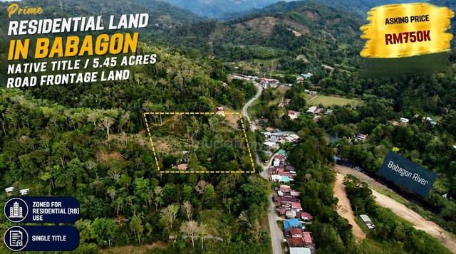 NT Land | 5.45 acres | Roadside| Residential | Babagon | Donggongon | 1