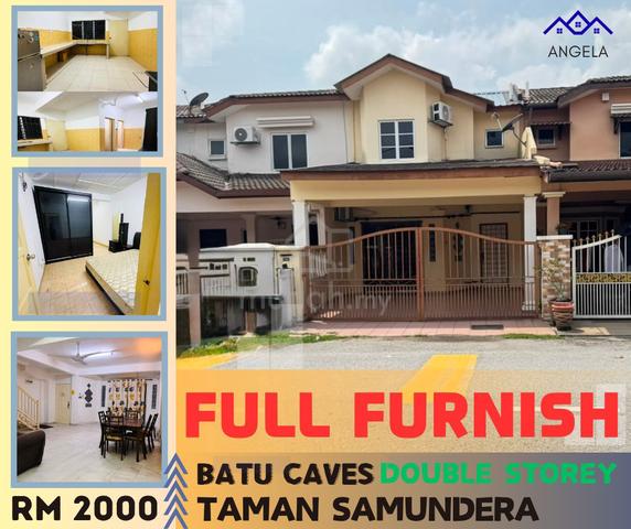 Fully Extended Double Storey @ Tmn Samudera, Batu Caves | 4+1R3B 🔥 1