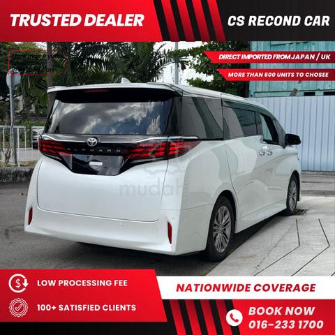 2024 Toyota ALPHARD 2.5 Z HUD Spare Tyre Best Deal - 2