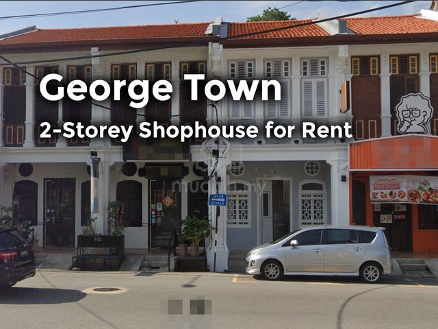 Georgetown 2-Storey Shophouse for Rent | Main Road Frontage 1