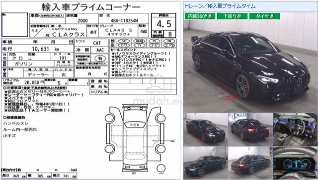 [10K/KM] RECARO 2022 Mercedes Benz CLA45S 2.0 AMG - 2