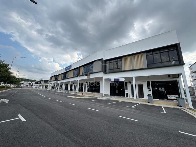 Double Storey Shoplot End Lot Taman Bukit Kaze Ulu Tiram Brand New 1