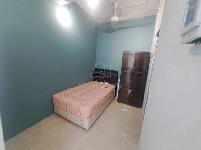 Male Single Room @ Millennium Square Condo Sek 14, walk to LRT, BAC 1