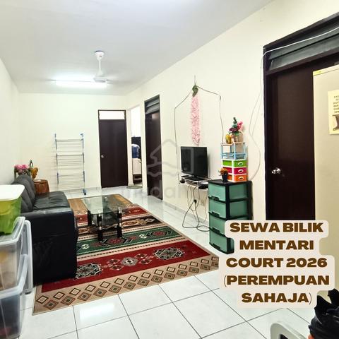 BILIK WANITA MASTER Apartment SUNWAY MENTARI, PJ, untuk Disewa 1