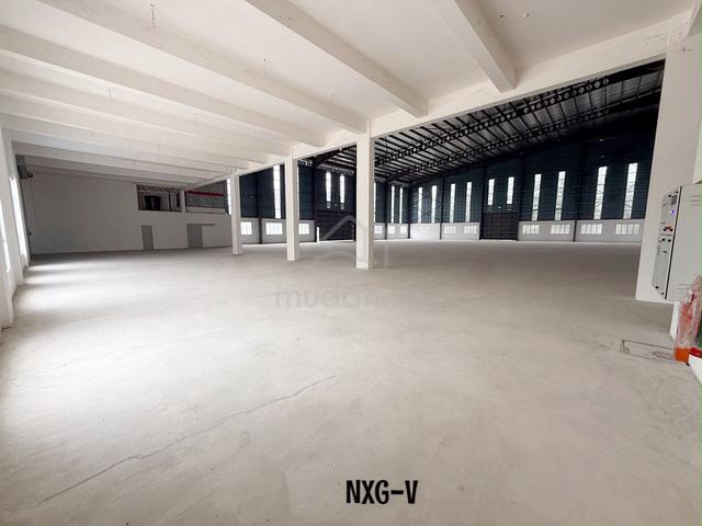 400 AMP ! BRAND NEW ! Telok Mengkuang Semi-D Factory With 2 Sty Office 1