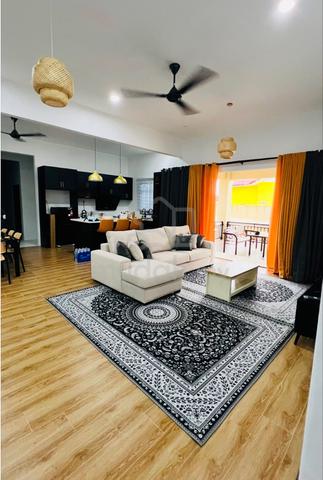 Rumah Banglo Baru Siap Kawasan Desa Halaman Luas Fully Furnished 1