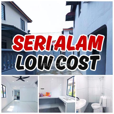 FULL LOAN!! Seri Alam End lot Low Cost Terrace for sale🔥尾间有地廉价排楼出售 1