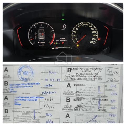 2022 Honda CIVIC 1.5 RS (A) Full service record - 4