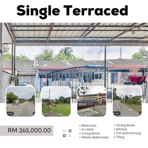 Single Terraced for sale , tmn berlian 1