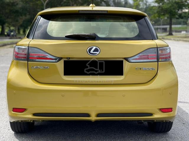 reg2012 Lexus CT200 1.8 h LUXURY HYBRID ORI PAINT - 5