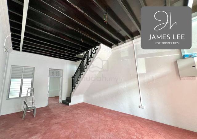 2 Storey Shophouse 1200sf Jalan Hutton Newly Refurbish Cafe Saloon 1