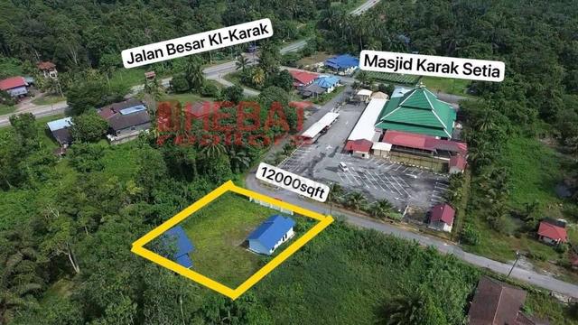 BANGLO Tanah Luas ! Depan Masjid , Jual bawah MV 1