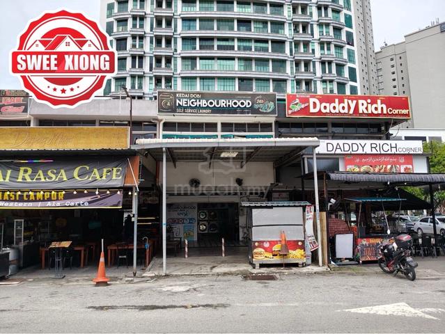 DOUBLE 2 STY LEBUH NIPAH SHOP LOT 2000sf BUKIT JAMBUL KAYU GAMBIER 1