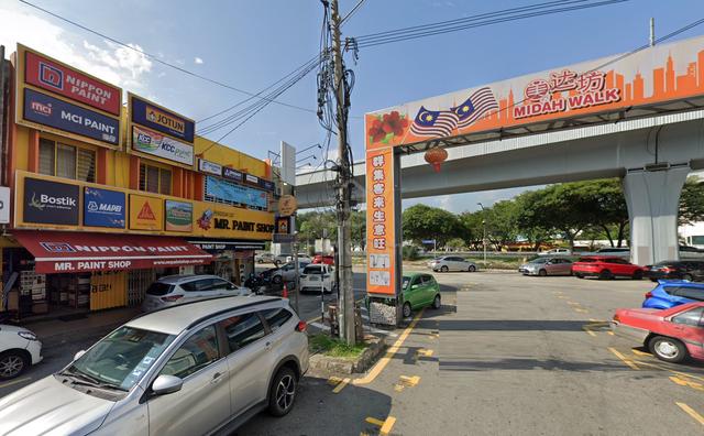 GROUND FIRST 2sty Shop Jalan Medan Taman Midah Walk Cheras Sri Bahtera 1
