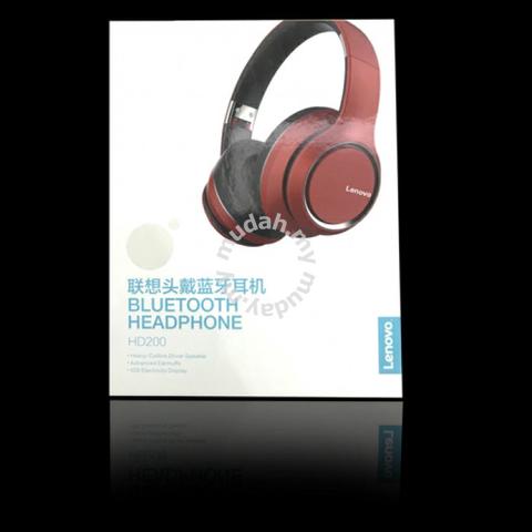 Lenovo HD200 Bluetooth Headphone red - Accessories for Phones \u0026 Gadgets for  sale in Kota Kinabalu, Sabah