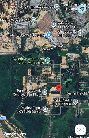 Tanah Dijual,Rata,Ada Jalan Tar,dan Elektrik Di Bukit Damar Cyberjaya 1