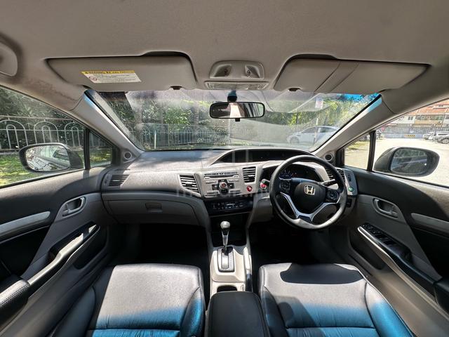 2013 Honda CIVIC 1.5 (HYBRID)(A)BLACK LEATHER SEAT - 5