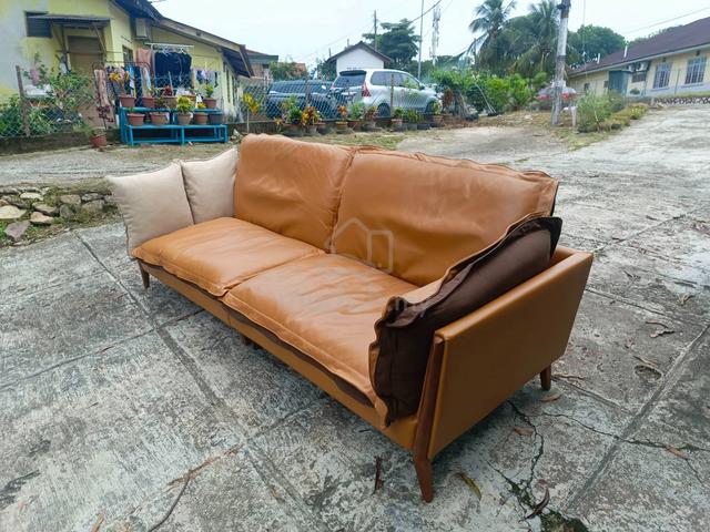 Sofa 3 Seater Leather - photo 4 of 6