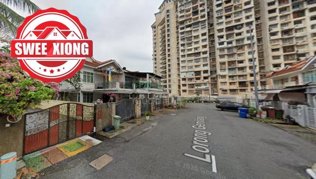 DOUBLE 2 STY LORONG GEMILANG TERRACE 1600sf JELUTONG LANDED KHENG TIAN 1