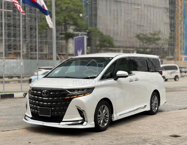 2025 Toyota ALPHARD 2.5 Z SUNROOF 2PD 7STR 9K KM - 1