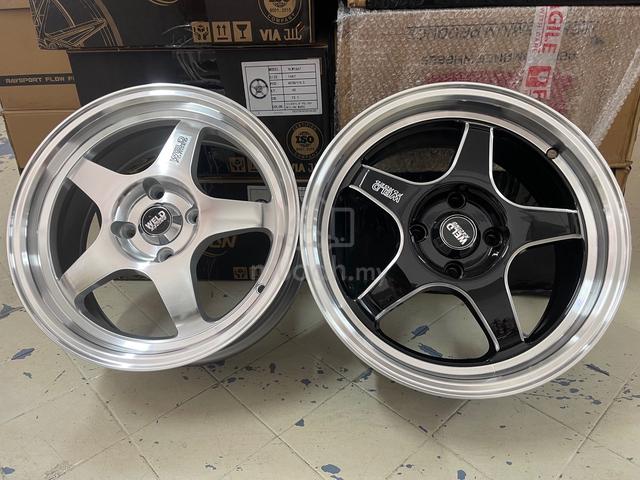 Sport rim Baru 15 Weld Racing FLOW FORM axia bezza - Car Accessories ...