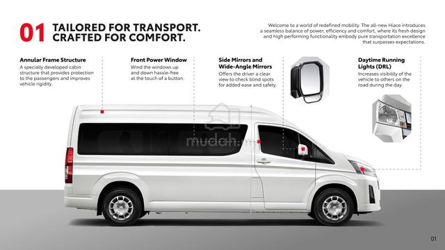 2026 Toyota HIACE 2.8 (A) SLWB VAN RDY STOCK PM ME - 3