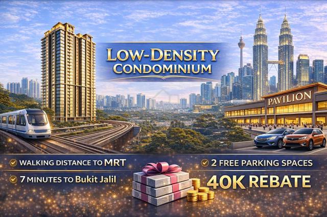 Big and Cheap @ Bukit Jalil [ Near Mall & School ] Walk to MRT Mall 1