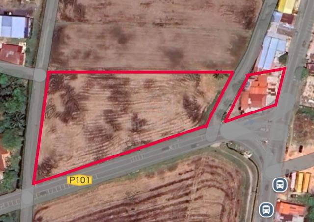 FIRST GRADE ‼️FREEHOLD ‼️TEPI JALAN UTAMA Tanah Lot Pasir Gebu, PENAGA 1